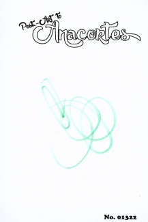 Green circular scribbles.