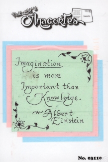 Imagination is more important than knowledge. Quote from Albert Einstein