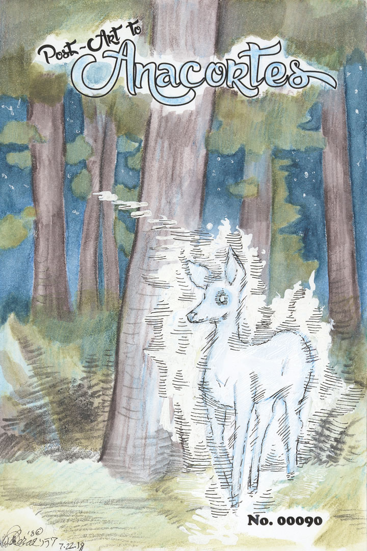 Deer Spirit in a forest